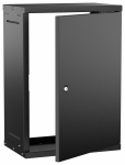 Шкаф наст. 15U 550х350мм метал. дв. черн. GENERICA
