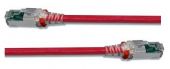 РSiemon ZM6A-S7.5M-03-SALE Z-MAX Патч-корд S/FTP, категория 6A, 26AWG, RJ45-RJ45, T568A/B, CM LSOH, 7.5 м, красный, прозрачные колпачки (РАСПРОДАЖА)
