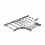 Т-отвод лестничный 50х200, R 300, 1,5 мм, AISI 304