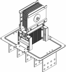 Секц. флан. Тип1 2000А Cu 3L+N+PER IP55 тран. IEK