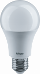 Лампа светодиод 12Вт груша А60 Е27 2700К 900Лм матовая NLL-A60-12-230-2.7K-E27 Navigator (10/100)