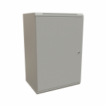 WRline Шкаф настенный 19-дюймовый (19"), 22U, 1086x600х450мм, цельнометаллическая дверь с замком, цвет серый (RAL 7035) (разобранный)