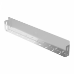 Заглушка лотка Стандарт INOX (AISI 304) 500х80 Промрукав