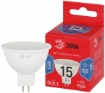 Лампа светодиодная ЭРА RED LINE LED MR16-15W-865-GU5.3 R 15Вт софит холодный дневной свет GU5.3