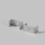 Led Strip Комплект креплений (для профиля 25×42 и 35x51) 4 шт., ALM-2542-MT