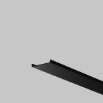 Led Strip Рассеиватель для профиля 35×35 (Чёрный, 2 м), ALM-35-B-DF-2M