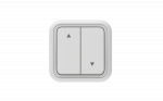 Выключатель, для жалюзи СП, винтовые клеммы серый, Бронто EKF