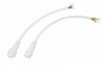 Соединительный кабель (4pin) герметичный (IP67) 4х0.75мм² 300V белый REXANT (1/1/250)