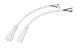 Соединительный кабель (5pin) герметичный (IP67) 5х0.5мм² 300V белый REXANT (1/1/250)