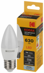 Лампа светодиод 7Вт свеча Е27 4000К 630Лм B35-7W-840-E27 Kodak (1/10)
