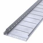 Лоток перфорированный Профи INOX (AISI 316) 300х50х6000 (1,0 мм) (12 м/уп) Промрукав