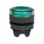 Головка кнопки OptiSignal D22 A5-PL-3 с подсветкой зеленая пластик ZB5AW333