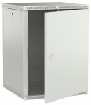 ITK LINEA W Шкаф 15U 600х600мм дверь металл серый 2.0