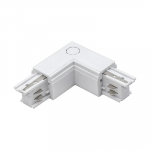 Аксессуар к шинопроводу 3P PTR CL-WH INT коннектор белый внутренний Jazzway