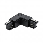 Аксессуар к шинопроводу 3P PTR CL-BL OUT коннектор черный внешний Jazzway