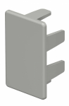 Заглушка торцевая кабель-канала WDK 25x40 мм, ПВХ, серый RAL7030