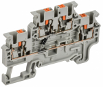 ARMAFIX Колодка клемм. CPDL2.5(E)D2 2-ур. с встр. диод. IEK