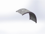 Крышка на угол (поворот) для лотка: листового, лестничного, 90° 235ммx50мм сталь оцинкованное Ostec _