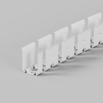 Led Strip Гибкий профиль для гибкого неона 17x12 мм (алюминий, 2x0,5м) 432010