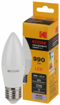 Лампа светодиод 11Вт свеча Е27 6500К 990Лм B35-11W-865-E27 Kodak (1/10)