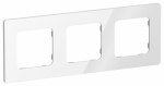FLITE Рамка 3-мест. РУ-3-К-ФлБ бел. IEK