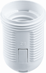 Патрон электрический Е27  пластик люстровый под кольцо серый NLH-PL-R-E27 Navigator (50/200)