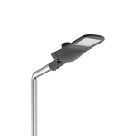 Светодиодный светильник VARTON уличный Tornado Road крепление на консоль 30 Вт 5000 K 1..10V NEMA RAL9005 черный муар