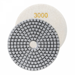 Круг алмазный гибкий шлифовальный Черепашка 100мм, P3000, суxое/мокрое шлифование KRANZ