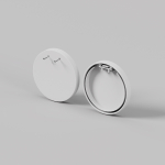 Led Strip Комплект заглушек (для профиля D60) 2 шт., ALM-D60-EC