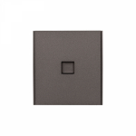 Розетка STRONG компьютерная RJ45 кат6 с/у графит KRANZ
