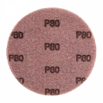 Диск шлифовальный на сетчатой основе 125 мм, Р80, 5 шт Kranz