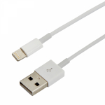 USB кабель для iPhone 5/6/7 моделей original copy 1:1 белый REXANT (1/1/100)