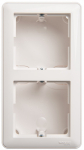 Коробка для открыт. монтажа 2-мест. пластик белый глянцев. IP20 Schneider Electric Wessen 59