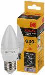 Лампа светодиод 7Вт свеча Е27 6500К 630Лм B35-7W-865-E27 Kodak (1/10)