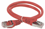 ITK Коммутационный шнур кат. 6 FTP PVC 1м красный