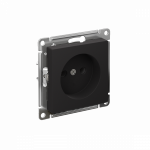 Розетка 1гн без З/К с/у карбон механизм 16А быстрозажим AtlasDesign Systeme Electric (1/5)