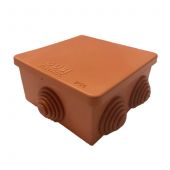 Коробка разветвительная 70х70х40 о/у оранжевый С3В76 НГ IP54 GUSI ELECTRIC (1/168)