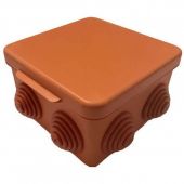 Коробка разветвительная С3В108 НГ о/у оранжевый 100х100х55 IP54 GUSI ELECTRIC (1/150)