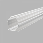 Пластиковый профиль для гибкого неона D22мм 1м 20092 Белый