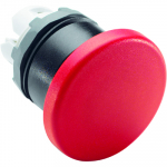 Кнопка MPM1-10R ГРИБОК красная (только корпус) без фиксации 40мм