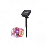 Светильник светодиод на солнеч батарее Нить 11,9м 100LED мультицвет ФАZА (1/50)