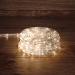Дюралайт LED, свечение с динамикой (3W) - теплый белый, 24 LED/м, Ø13мм, 14м, Neon-Night (1/1)