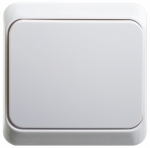 Выключатель 1кл кнопочный о/у белый IP20 Этюд Schneider Electric  (1/25/200)