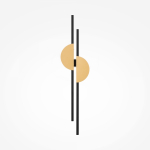 Modern Настенный светильник (бра) Skyline Черный