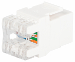 Люки ЭРА ОФИС 18-8002-01 Коннектор RJ45 CAT6 UTP Keystone, цвет белый