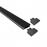 Шинопровод MTR16 1M-BL Шинопровод черный 1000х16мм Jazzway