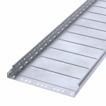 Лоток перфорированный Профи INOX (AISI 316) 400х50х3000 (1,2 мм) (6 м/уп) Промрукав