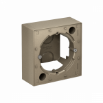 Коробка для накладного монтажа шампань AtlasDesign Systeme Electric