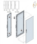 Защитная дверь 1000x1800 сталь серый IP65 ABB IS2 Шкафы