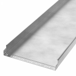 Лоток неперфорированный Профи INOX (AISI 304) 600х100х3000 (1,5 мм) (6 м/уп) Промрукав